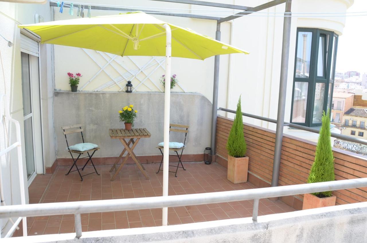 Habitacion Terraza Centro Malaga Ngoại thất bức ảnh